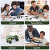 Military Truck STEM Building Toy Set for Boys Age 8-12 - Metal Army Toys Model Car Kits Set - Engineering STEM Kits or Kids 6-8, 8-10 Stem Projects Vehicles 133pcs