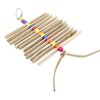 Bonka Bird Toys 868P Natural Mini Stick 7" x 4", Medium Parrot Chew Cage Toy, Conures, Ringneck, Quakers, and Similar