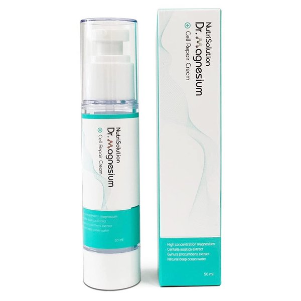 Dr.Magnesium Cell Repair Cream Bruise Cream Bruise Relief Eye Twitch Facial Swelling Relief High Concentration of Ionized Magnesium 50ml
