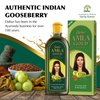 Dabur Amla Gold Hair Oil - Serum, 300 ml - Natural Treatment for All Types of Hair with Amla, Almond and Henna for Women