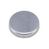Coshar Pack of 30 Empty Round Metal Pans 26mm Eyeshadow Palette Pans Replacement for Magnets Makeup Palettes (5mm Height) Silver
