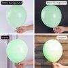PartyWoo Mint Green Balloons, 100 pcs Mint Balloons Different Sizes Pack of 36 Inch 18 Inch 12 Inch 10 Inch 5 Inch Mint Balloons for Balloon Garland or Balloon Arch as Party Decorations, Green-Q06