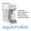 AquaFusion CleanGuard 100 Gallon Activated Carbon Block Replacement Filter, White Water Filtration System