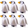 opasyo Walking Penguin Balloons 6pcs Fun Aluminum Penguin Balloons,Cute Penguin Foil Balloon for Kids Girls Birthday Party Decorations,Cute Penguin Party Decorations Balloon