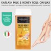 Karlash Professional Roll On Wax, Depilatory Hair Wax Removal for Body Hair, legs, arms hair Removal Wax Cartridge 100 ml - Made in Italy - 2 Pieces (Honey)