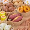 NUOBESTY 26pcs Dim Sum Toy Steamer Buns Chinese Breakfast Toy Pretend Play Kitchen Toy for Boys Girls