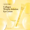 TRUE ISLAND Honey Bee Collagen Fine Line Firming Eye Cream for Puffiness and Bags Under Eyes w/Vitamin C, 4 Peptides & Niacinamide | Bright and Tight Under Eye Cream for Dark Circles 1.01 fl oz