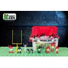 Kaskey Kids Football Guys – Red & White/Navy & White Inspires Kids Imaginations with Endless Hours of Creative, Open-Ended Play – Includes 2 Teams & Accessories – 28 Pieces in Every Set!