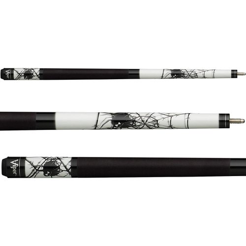 Viper Junior 48" 2-Piece Billiard/Pool Cue, Spider, 16 Ounce