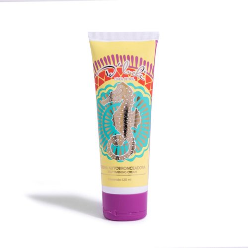 D'Luchi Self Tanner, Tanning Cream with Collagen & Vitamin E, Natural Bronzed Glow, Moisturizing, Stain-Free - Cruelty & Paraben Free, 4.23 Oz