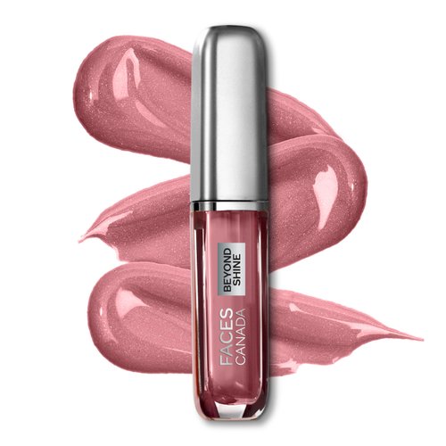 FACESCANADA Beyond Shine Lip Gloss - BAEbe 03, 3.8ml | Lightweight Non-Sticky Luxurious Texture For Glossy Lips | Instant Shine | Fuller, Supple & Plump Lips | 24HR Hydration