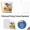 The Best Card Company - 10 Blank Dog Greeting Cards for All Occasions (4 x 5.12 Inch) - Puppy Love M6546OCB