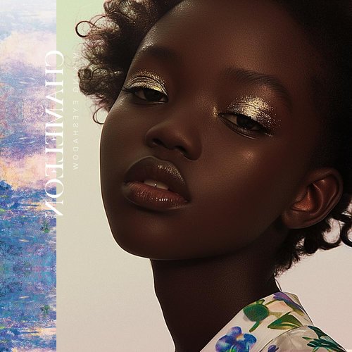 DE'LANCI Multichrome Shimmer Eyeshadow, Intense Pigmentation Chameleon Sparkling Eyeshadow, Bright Highlighter Duochrome Eye Make Up, Multi-Reflective Finishes Glitter Metallic Shade, Talc Free, 08