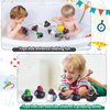 DEEKIN 24 Pcs Family Mallard Rubber Duck 2 Inch Cool Floating Decoy Rubber Ducks Adorable Soft Bathtub Decoy Bath Toys for Ducky Birthday Gift Nature Birds Lovers Cruise Party Duck Hunting Decoration