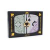 Copag Legacy Design 100% Plastic Playing Cards, Poker Size (Standard) Jumbo Index Green/Purple Double Deck Set