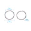 Craftdady 1000Pcs Stainless Steel Open Jump Rings 12mm Round 1.2mm Thick Connector Rings for Jewelry Making