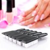 24 Pcs Handle Grip Nail Brush, HOFASON Hand Fingernail Cleaner Brush Manicure Tools Scrub Cleaning Brushes Kit for Toes and Nails Women Men (Black)