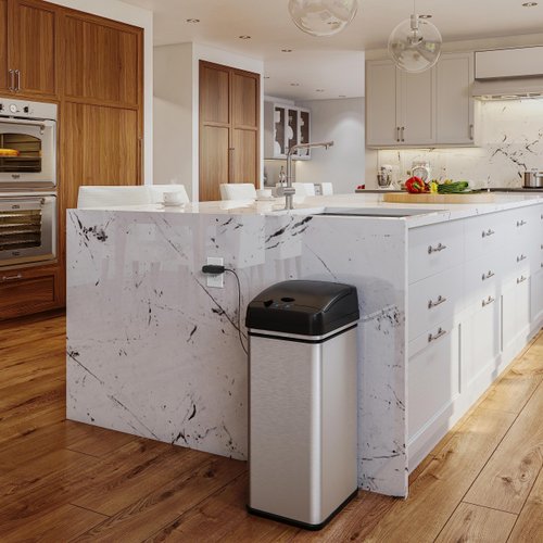 iTouchless AC16RES Official and Certified, UL Listed, Long Cord Length, One, Trash Can AC Adapter