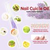 15 PCS Cuticle Oil for Nails, GRUNIL Cuticle Oil Pen for Nail Growth Treatment, Nail Strengthener for Thin Nails and Growth Nail Oil Home Nail Care Kit Pedicure Supplies Manicure Tools
