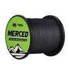 RUNCL Braided Fishing Line Merced, 8 Strands Braided Line - Proprietary Weaving Tech, Thin-Coating Tech, Stronger, Smoother - Fishing Line for Freshwater Saltwater (Gray, 200LB(90.7kgs), 1000yds)