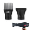 BRBASAP Universal Blow Dryer Comb Attachment Hair Styling Tools and Accessories Fits All Dryers Hair Care Products Concentrator Nozzle for Salon Styling Replacement Nozzle Comb for Diameter, Black