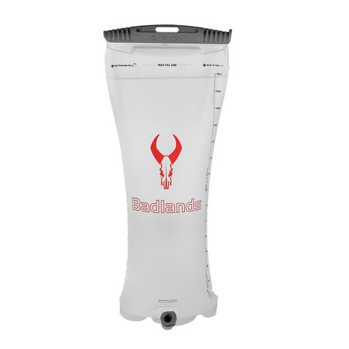 Badlands Hydration Reservoir with Insulated Drink Tube, White, 3L