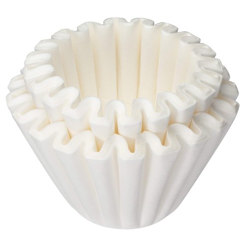 Kalita Wave Series KWF-185#22210 Coffee Filters, White, For 2-4 People, 50 Sheets