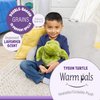 Warm Pals - Tyson Turtle - 1.5lbs - Cozy Microwavable Lavender Scented Plush Toys - Heated Stuffed Animal - Heatable Coolable Bedtime Comfort Plushie