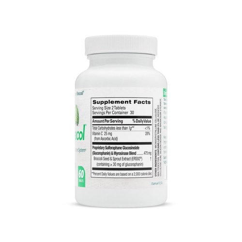 Nutramax Avmacol #1 Researched Sulforaphane Producing Brand, Nutramax Laboratories Consumer Care Supplement for Detoxification, Antioxidant Support and Overall Wellness, 60 Tablets