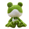 TZMAPU Soft Big Head Frog Plush Toy, Long Legged Frog Plush Pillow, Cute Wacky Green Plush Stuffed Animal,Dolls Suitable for Gift Giving (Green-33in)