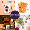 Aowplc 32 Sheets Halloween Stickers for Kids Make a Face Halloween Characters Stickers Halloween Kids Party Favors Crafts Game Activities Supplies