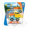 Robocar Poli, Dump DIE-CAST Metal Toy Cars, Dump Truck Toys, Construction Vehicle Truck Toy Party Birthday Gifts for Toddlers Age 1-5 Boys Girls