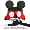 Toddler Leash & Harness, Yimidear Child Anti Lost Leash Baby Cute Safety Harness Belt Strap Hold Kids Close While Walking for Boys and Girls(Red)