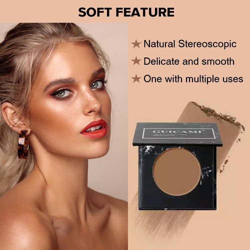 The Sculpting Power Omega-Matte Compact Powder, Matte Finish