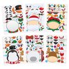 JOYIN 24 Pcs Christmas Make-a-face Stickers, Make Your Own Characters Mix and Match Sticker Sheets with Christmas Elf, Santa Santa, Snowman, Penguin, and Polar Bear Kids Party Favor Supplies Craft