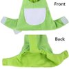 Bird Costume Bird Diaper Flight Suit Frog Shape Hoodie Bird Clothes Cosplay Photo Prop for Parrots African Greys Parakeet Cockatiel Sun Conure, Bird Hoodie Small Animals Apparel (S)