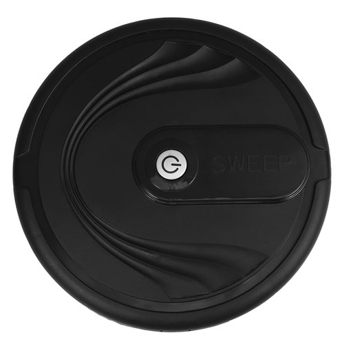 1pcs Simulation Automatic Floor Sweep Robot, Black Mopping Robot Pretend Role Play Vacuum Cleaner for Toddler Housekeeping Clean
