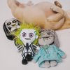 Buckle-Down Dog Toy, Horror, Plush Squeaker The Exorcist Regan 3D Standing Pose, DTPT-WMVK 8" x 9"