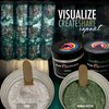 Eye Candy Premium Green Mica Powder Pigments | Multipurpose DIY Arts and Crafts Additive | Acrylic, Woodworking, Bath Bombs, Resin, Epoxy, Soap, Fishing Lures (Bonsai Green)