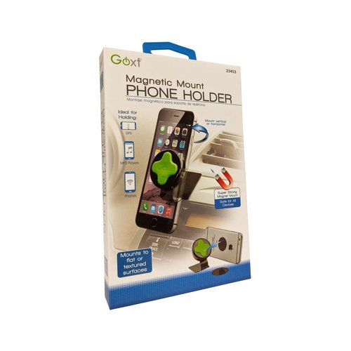 Custom Accessories GOXT 23453 Vehicle Mount Magnetic Phone Holder,Black