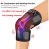 QUINEAR Knee Massager with Heat, Air Compression Knee Brace Wrap for Arthritis Pain Relief, Heated Knee Massager for Circulation and Pain Relief,3 Modes & 3 Intensities - FSA or HSA Eligible