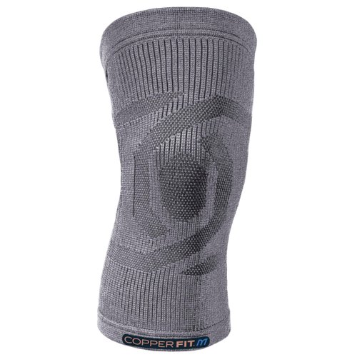 Copper Fit Mobilizer Knee Sleeve – ProSeries with Removable Side Stabilizers Knee Support for Advanced Recovery – Mobility, Knee Pain, Swelling, Inflammation, Circulation, Arthritis, Tendonitis (L/XL)