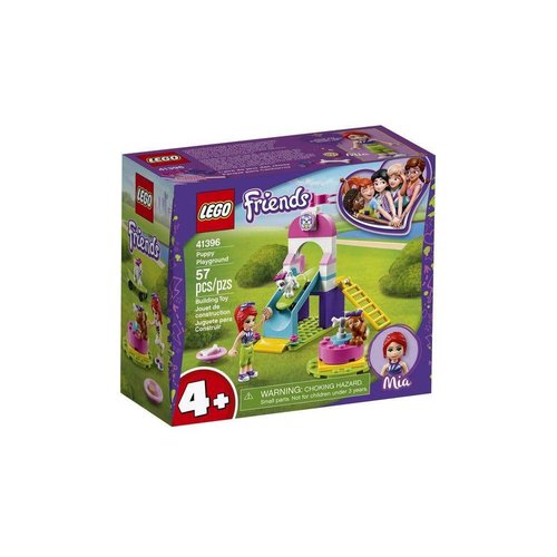 LEGO Friends Puppy Playground 41396 Starter Building Kit; Best Animal Toy Featuring Friends Character Mia (57 Pieces)