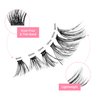 VieVie Lash Clusters 120pcs DIY Eyelash Extension Lashes, 30D 9-16mm Mix Individual Eyelashes, Natural Look DIY Lash Extension (40D)