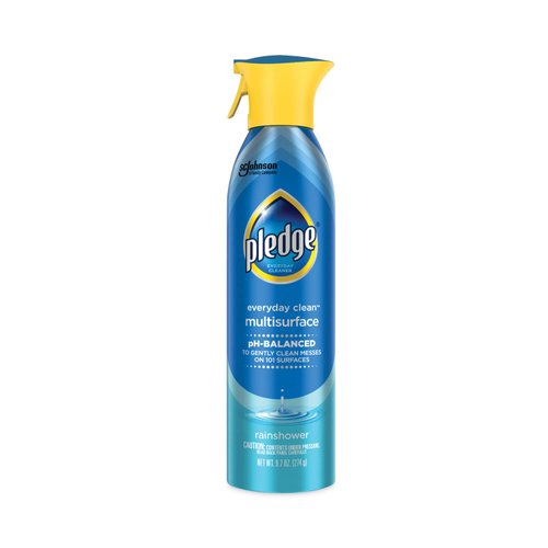 Pledge® Multi-Surface Cleaner with Glade® Rainshower 9.7-Oz. Aerosol Can