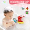 Bath Toys Crab Bubble Machine Bath Toy with 2 Attachments for Making Lots of Bubble, Bath Toys for Kids Ages 1-3 Experience The Fun of Bathing, No Battery Required