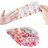 JOYIN 120 Pcs Halloween Cellophane Treat Bags, Halloween Trick or Treat Bags, Clear Plastic Goodie Gift Bags, Halloween Candy Bags for Party Favor Party Supplies