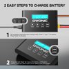 OVONIC Mate1 Lipo Battery Charger 1s-6s 100W 10A Smart RC Battery Chargers with XT60 Balance Charger Compatible for 1-6s LiIon/LiPo/Life 3-18S NiMH Variety Modes of Fast Charge, Storage Dis/Charge