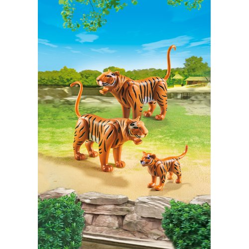 Playmobil Tiger Family Building Kit