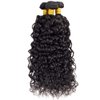 26 28 30 Inch Kinky Curly Brazilian Remy Human Hair 3 Bundles Weaves Natural Balck Color Real Unprocessed Virgin Hair Extensions Curly Wave Hair Bundles For Women